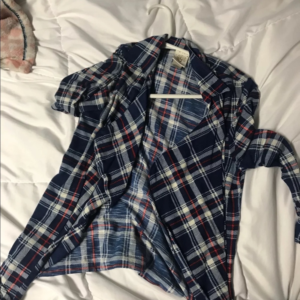 Blue flannel